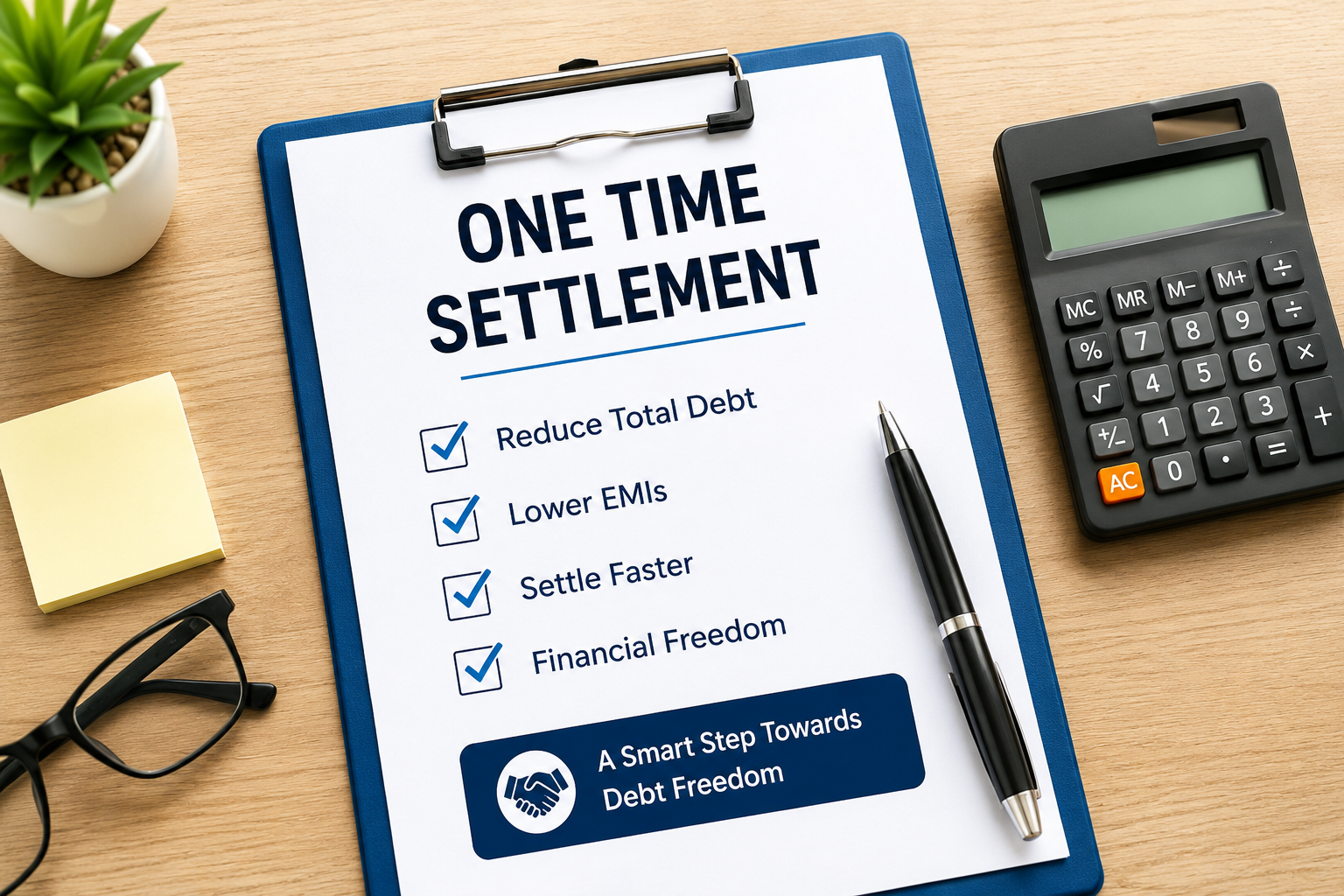 One Time Settlement OTS